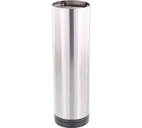 Wagner Pied de Meuble/Pied de Table/Tube système TENO - Diamètre 60 x 200 mm - Combinable Individuellement avec Le système TENO et QuickClick - Acier Aspect Acier Inoxydable brossé - Charge maximale