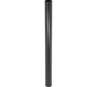 Wagner Pied de Meuble/Pied de Table/Tube système TENO - Diamètre 60 x 800 mm - Combinable Individuellement avec Le système TENO et QuickClick - Acier revêtu par pulvérisation Noir - Charge maximale
