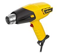WAGNER Pistolet à air chaud Furno 300 - Jaune - max. 575 degrès C, 1600 W, débit d'air 675 l/min, poignée ergonomique