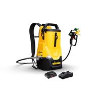 WAGNER Pistolet à peinture sans fil Control Pro 300 Move 18V - Libre et flexible: confortablement installé comme sac à dos, stationnaire sur le sol ou mobile dans la main *batterie et chargeur inclus*