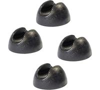 WAGNER Protecteur de Sol pour Hairpin Legs Ø 30 x 20 mm pour Tubes Ø 9 mm, Plastique de Haute qualité, Noir, protège Tous Les sols Contre Les Rayures - 12393099