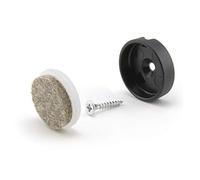 Wagner Quick Click Ultrasoft Lot complet de 4 patins de chaise en feutre 25 mm