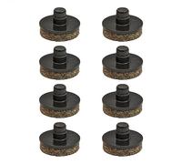 Wagner QuickClick® 15787800 Lot de 8 Patins de Rechange interchangeables en Feutre de Laine Ultra Doux Diamètre 15 mm pour Base Smart Fabriqué en Allemagne