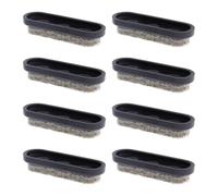 Wagner QuickClick® 16783400 Lot de 8 patins de rechange interchangeables en feutre Tandem UNO Ultrasoft ovales 40 x 13 mm pour base existante Fabriqué en Allemagne