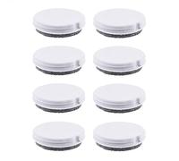 Wagner QuickClick® Patins de Meubles réversibles Feutre de Laine + Plastique - Lot de 8 Patins de Rechange changeables - Duo - diamètre Ø 25 mm - pour Base Ø 25 mm - Made en Allemagne - 15833100
