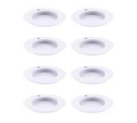 Wagner QuickClick® Patins en Plastique pour Meubles et chaises - Lot de 8 Patins de Rechange changeables - Hyper Slim - diamètre Ø 30 mm - pour Base Ø 30 mm - Made en Allemagne - 15793200