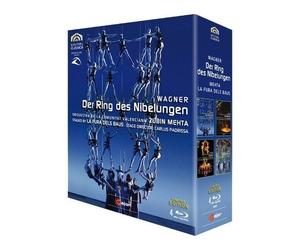 Wagner Richard - Der Ring Des Nibelungen - Mehta, Uusitalo, Larsson, Ryan (Coffret 4 Blu-Ray)