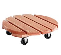 Wagner Rouleau pour plantes Multi Toscana / dessous de plat Ø38cm bois extérieur