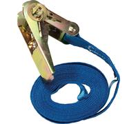 WAGNER Sangle d'arrimage Sangle de serrage - longueur 5 m, solide cliquet de sécurité, plastique stabilisé à la lumière & à la chaleur - 20101700
