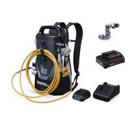 Wagner SprayPack 18V Kit + 2.0 Ah Batterie Bosch AmpShare + FlexTwist Z