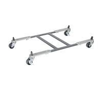 Wagner Sun City Square 20082001 Chariot pour Plantes 44-60 x 30 x 6 cm Surface utile Extensible en continu I pour l'extérieur et l'intérieur I Rouleau en Acier I Charge maximale 100 kg