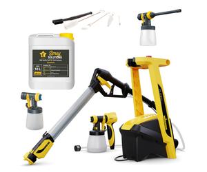 Wagner W 950 FLEXiO + Façades Extra Billiant et accèss difficiles + Kit de nettoyage + peinture dans un lot exclusif