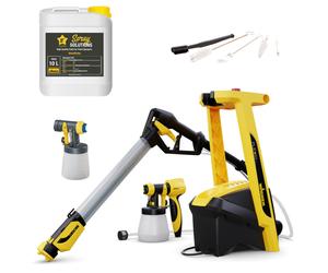 Wagner W 950 FLEXiO + Façades Extra Brilliant + Kit de nettoyage + peinture dans un lot exclusif