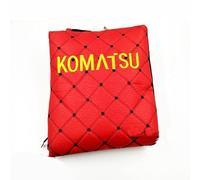 WAGNUS Housse de siège pour pelleteuse Komatsu Coussin Chargeuse sur Roues Bulldozer Tracteur