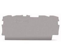 Wago Accessoire pour boîte électrique 2000-1491 – Plaque d'extrémité et intermédiaire 0,7 mm 25 pc(s)