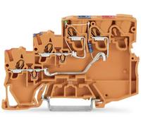 WAGO 2000-5352/1102-953 Bloc de jonction pour capteur à 3 étages 7 mm Push-In orange 15 pc(s)