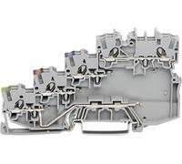 WAGO 2000-5417 Borne pour capteur 7 mm ressort de traction gris 50 pc(s)