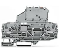 WAGO 2006-1611/1000-867 Borne à fusibles à 2 étages 7.50 mm Push-In gris 25 pc(s)