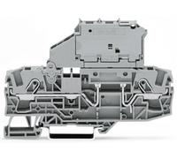 WAGO 2006-1615 Borne à fusibles à 2 étages Push-In gris 25 pc(s)