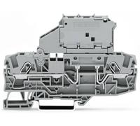 WAGO 2006-1631/1000-859 Borne à fusibles à 2 étages 7.50 mm Push-In gris 25 pc(s)