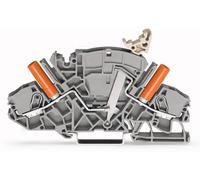 WAGO 2007-8811/044-000 Borne de séparation et de mesure à 2 étages 8 mm Push-In gris 20 pc(s)