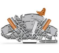 WAGO 2007-8821/045-000 Borne de séparation et de mesure à 2 étages 8 mm Push-In gris 20 pc(s)