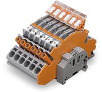 WAGO 2007-8875 Bloc de raccordement Push-In 1 pc(s)