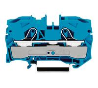 Wago 2010-1204 2 Conducteur Ex E II Transparent Terminal Bloc Blue