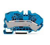 Wago 2016-7604 2 Conducteur Approvisionnement Terminal Bloc Blue