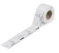 WAGO 210-801 210-801 Étiquettes pour imprimantes à transfert thermique Surface d'étiquetage: 70 x 33 mm blanc Nombre de