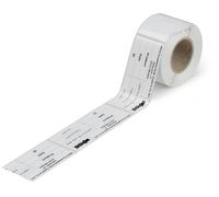 WAGO 210-803 210-803 Étiquettes pour imprimantes à transfert thermique Surface de marquage: 99 x 44 mm blanc Nombre de marqueurs