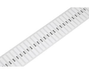 WAGO 210-810 Etiquette pour impression transfert thermique 35 x 5 mm Couleur de la surface de marquage: blanc Nombr