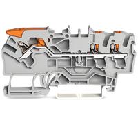 WAGO 2102-5301 Borne de passage 5.20 mm Push-In gris 50 pc(s)