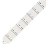 WAGO 211-855 Etiquette pour impression transfert thermique 18 x 9 mm Couleur de la surface de marquage: blanc Nombr