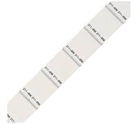 WAGO 211-856 Etiquette pour impression transfert thermique 22 x 15 mm Couleur de la surface de marquage: blanc Nombr