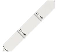 WAGO 211-857 Etiquette pour impression transfert thermique 44 x 18 mm Couleur de la surface de marquage: blanc Nombr
