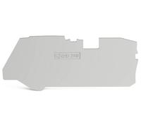 WAGO 2110-1291 Plaque d'extrémité 100 pc(s)