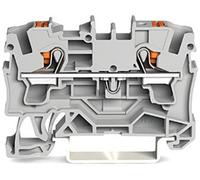 WAGO 2204-1201 Borne de passage 6.20 mm Push-In gris 50 pc(s)