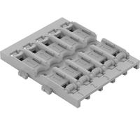 WAGO Adaptateur de fixation 221-2525 pour connecteurs traversants – 5 pièces