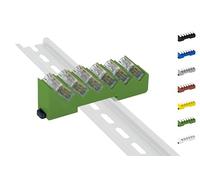 Wago 221-412/413 Din Rail pour 6 pinces Wago