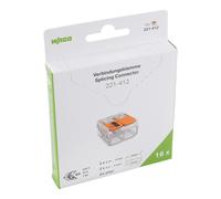 Wago 221-412/995-016 (lot de 16 pièces) - Borne de connexion à leviers