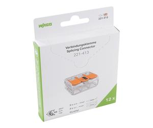 Wago 221-413/995-012 - Borne commune avec leviers