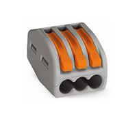 Borne de connexion universelle 222 pour fils souples et rigides X10 WAGO