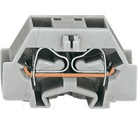 Borne d'extrémité WAGO 261-343 10 mm ressort de traction Affectation: L gris 200 pc(s)