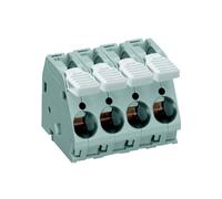 WAGO 2716-105 Bornier à ressort 6.00 mm² Nombre de pôles 5 gris 25 pc(s)