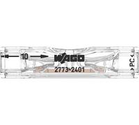 WAGO 2773-2401-100 Borne de passage flexible: - rigide: 0.75-4 mm² Nombre de pôles: 1 100 pc(s) tr