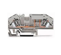 Wago 282-696 Bloc de jonction à fusible 2 voies 24-10AWG 6mm² 30A - Maintenu