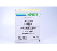 WAGO 753-432 ( 750-432 ) 4 entrées numériques NEUF EMBALLAGE D'ORIGINE