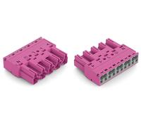 WAGO 770-295/080-000 Connecteur WINSTA MIDI mâle, droit Nombre total de pôles: 5 25 A rose 50 pc(s)