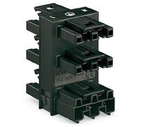 WAGO 770-608 Connecteur WINSTA MIDI mâle, droit Nombre total de pôles: 3 25 A noir 25 pc(s)
